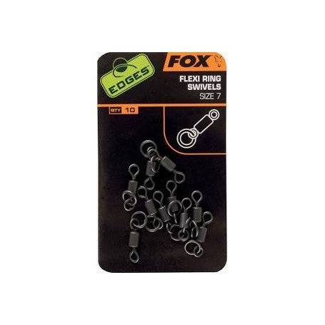 FOX flexi ring swivels size 7